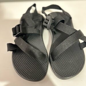 Chaco Z1 Black Sandals- Size 6W